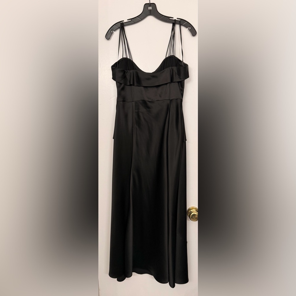 DOEN Donetta Maxi Dress Black Size 8 - Picture 5 of 8